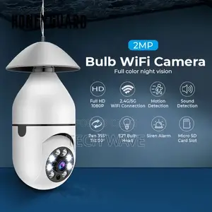 CCTV Wi-Fi Bulb Camera