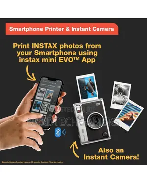 Fujifilm Instax Mini EVO Hybrid Instant Film Camera