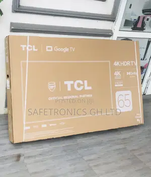 Lastest New 65 Inch Smart Led TCL P635 (Black) Tv