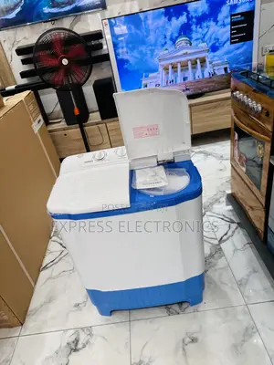 Semi Automatic Washing Machine 7kg Topload Zara White