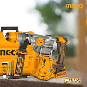 Ingco Lithium-Ion Rotary Hammer 20v 28mm + Accs - Crhli20288