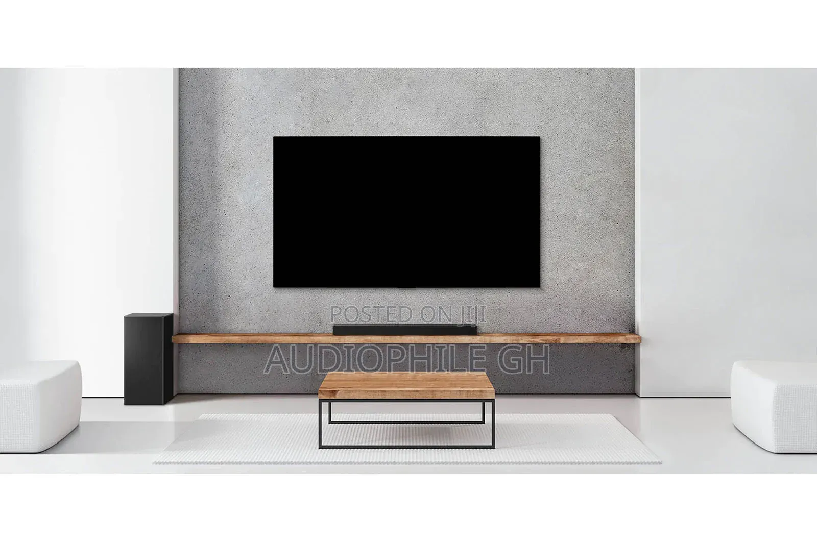 LG SP7R 7.1 Channel Hi-Res Sound Bar With Rear Speaker Kit