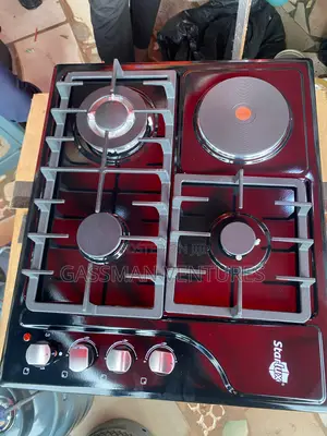 Premium Starlux 3 Gas 1 Electric Table Top Stove