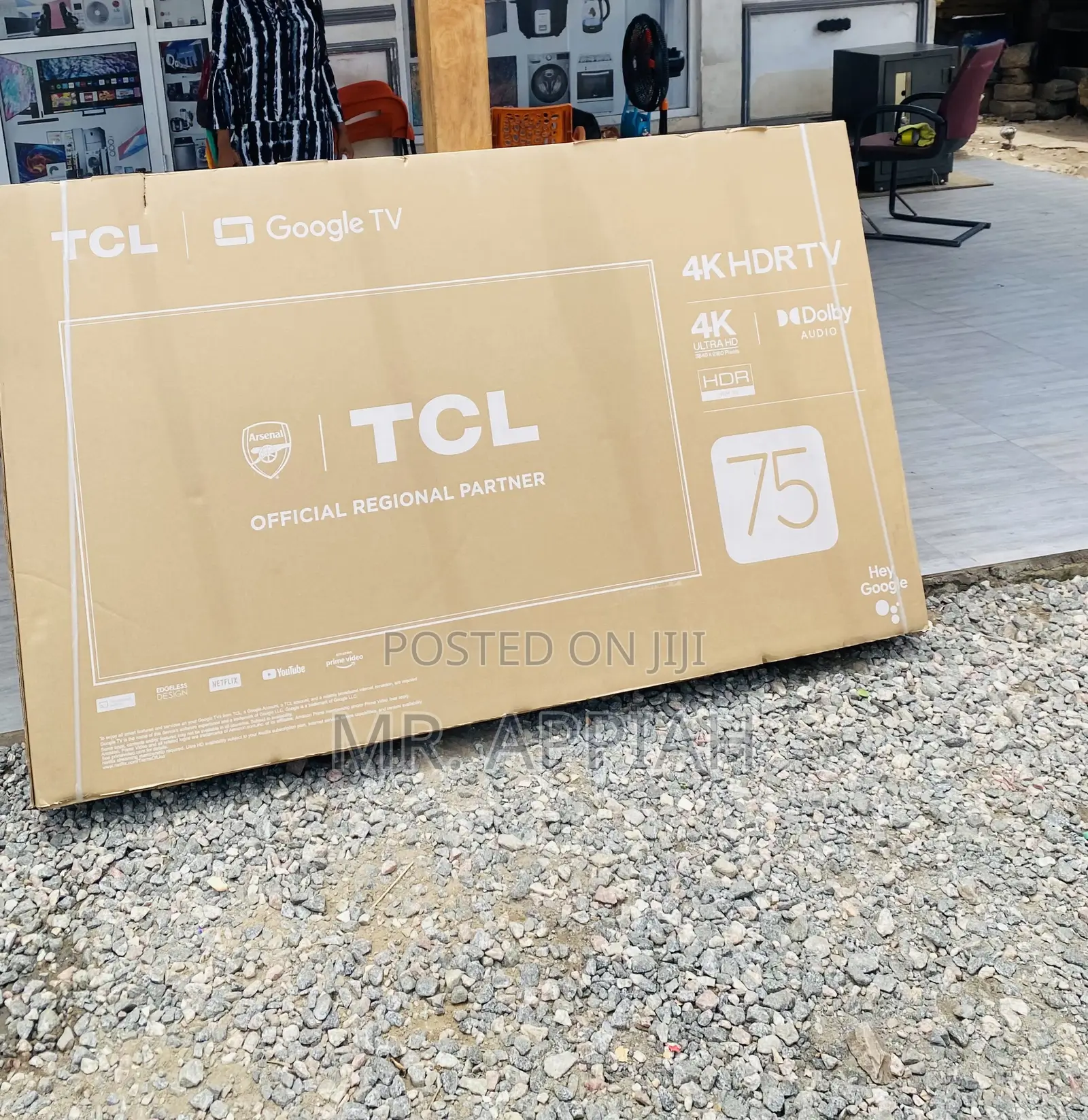 Uhd Smart Android TCL 75p635 75 Inch Television.