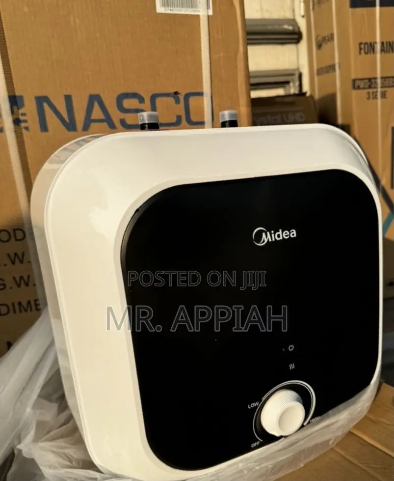 Energy Efficient Midea 15liters Electric Water Heater.
