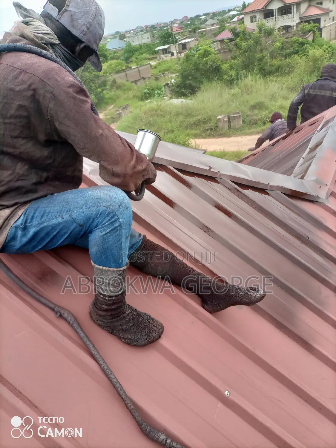 Recoating of Roof