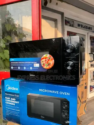 Defrosting Microwave Oven Midea Black MM7P012MZ-B