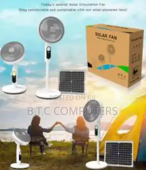 Solar Rechargeable Fan