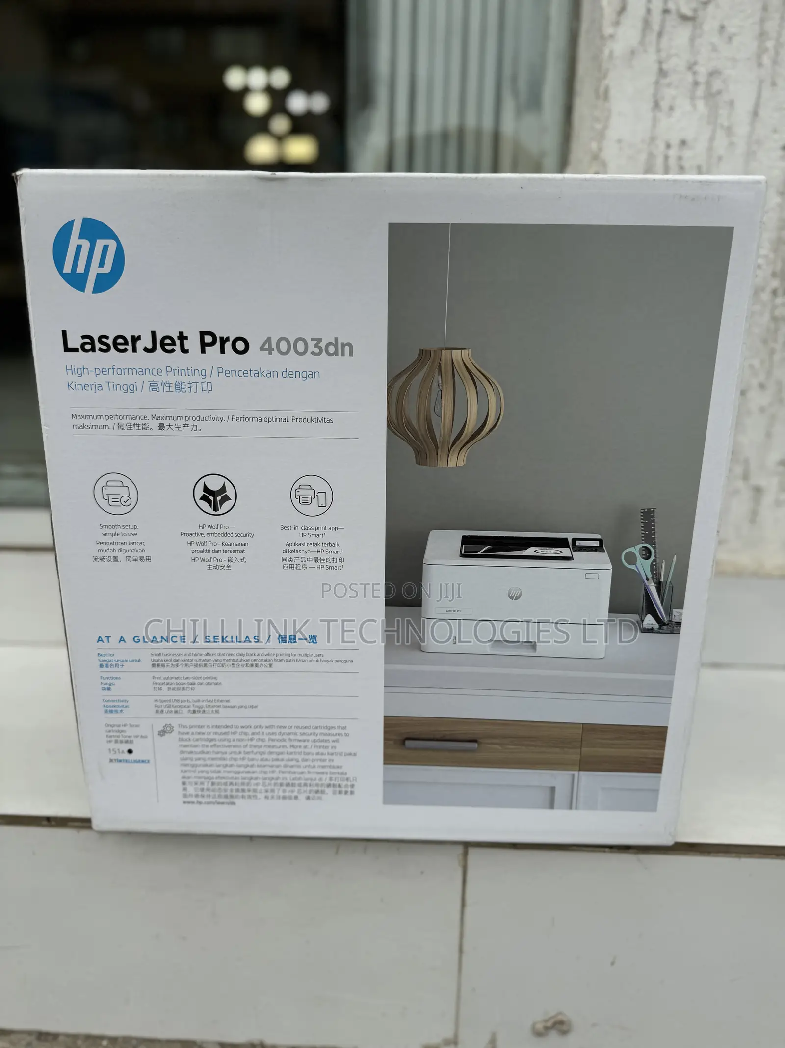 Hp Laserjet M4003dn-Print/Duplex/Network/Black Printer