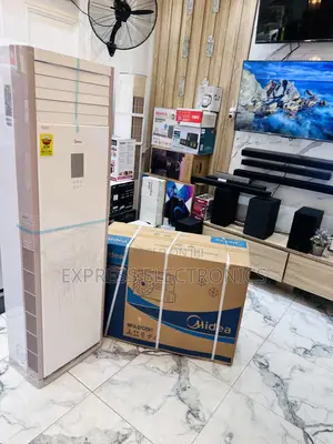 Midea -AC 2.5hp Floor Inverter Standing White.