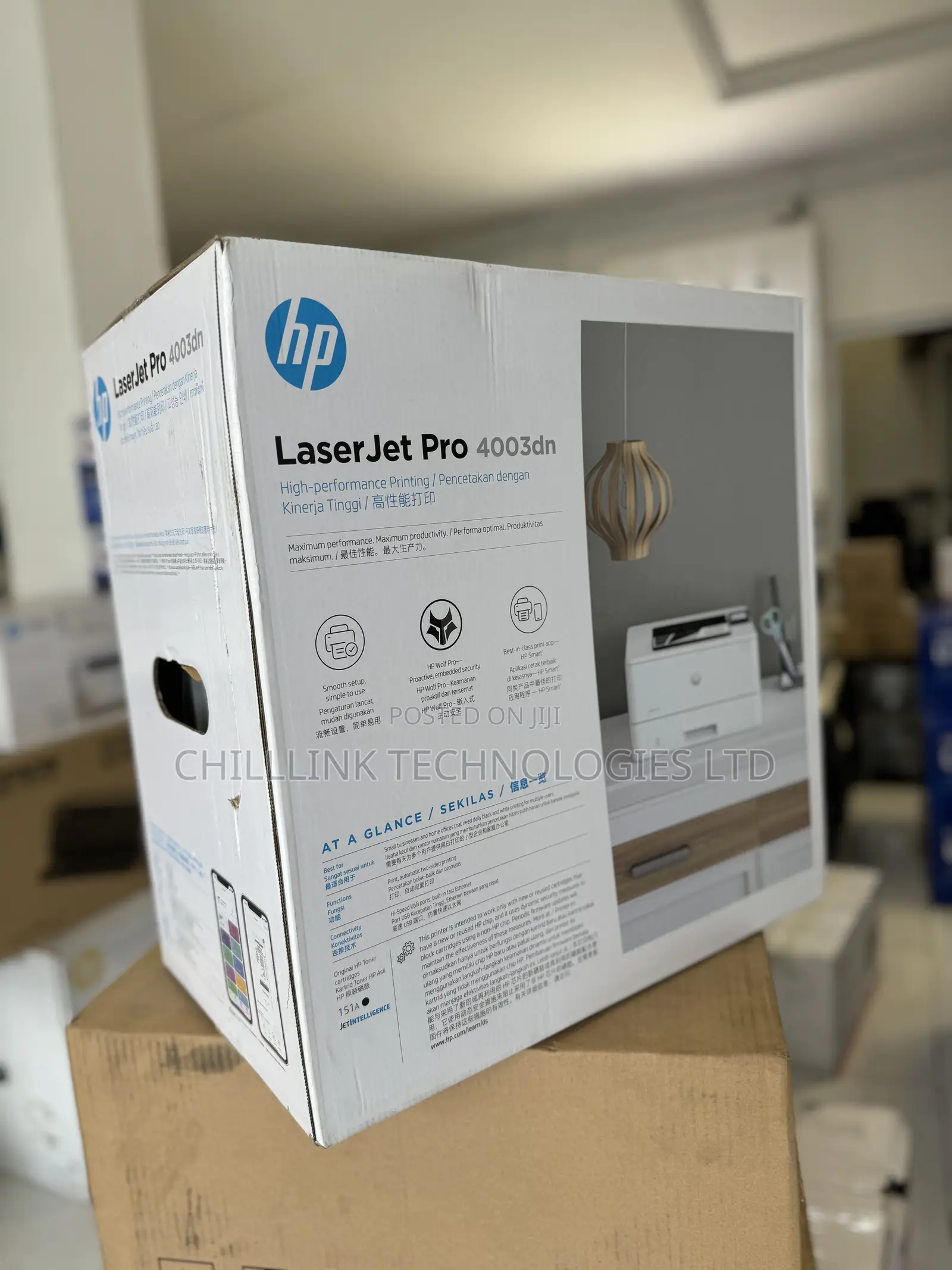 Hp Laserjet M4003dn-Print/Duplex/Network/Black Printer