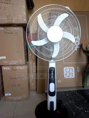 Quality!! Rechargeable Standing Fan