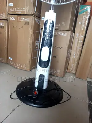 Lifetime ~Rechargeable Standing Fan 18”