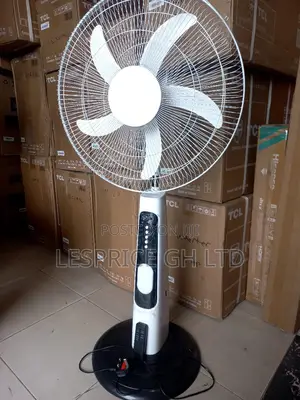 Modern~Rechargeable 18”Fan