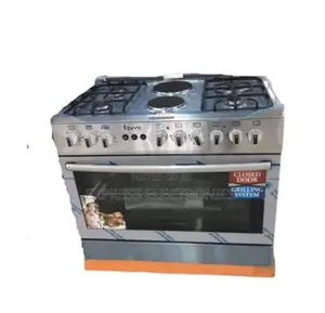 Stainless Steel Ferre 60/90 4+2 Stove Gas Electric Oven Gril