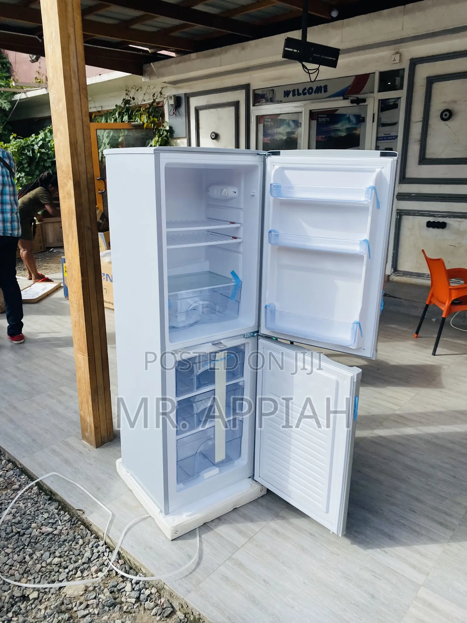 Nasco Nascod2-20fl Bottom Freezer Electric Fridge(Gray).