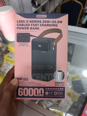 Remax Lesu Ii Series 20W +22.5W Fast Charging Power Bank