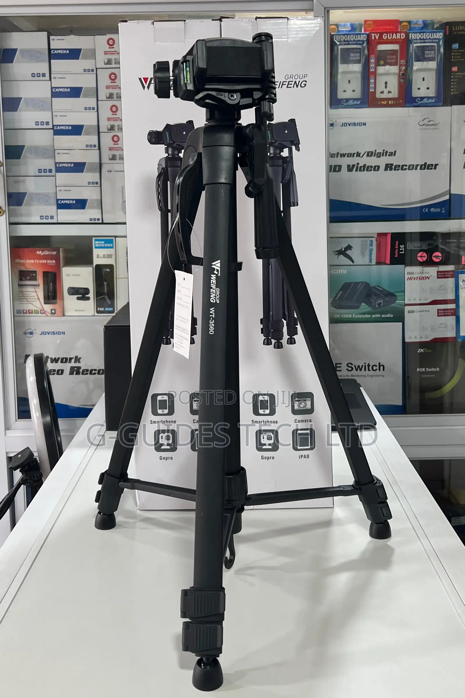 WEIFENG WT-3560 Professional Tripod Stand Camera and Phone