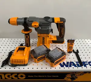 Rotary Hammer Full Set + 2 Battery All Accs - Crhli202882