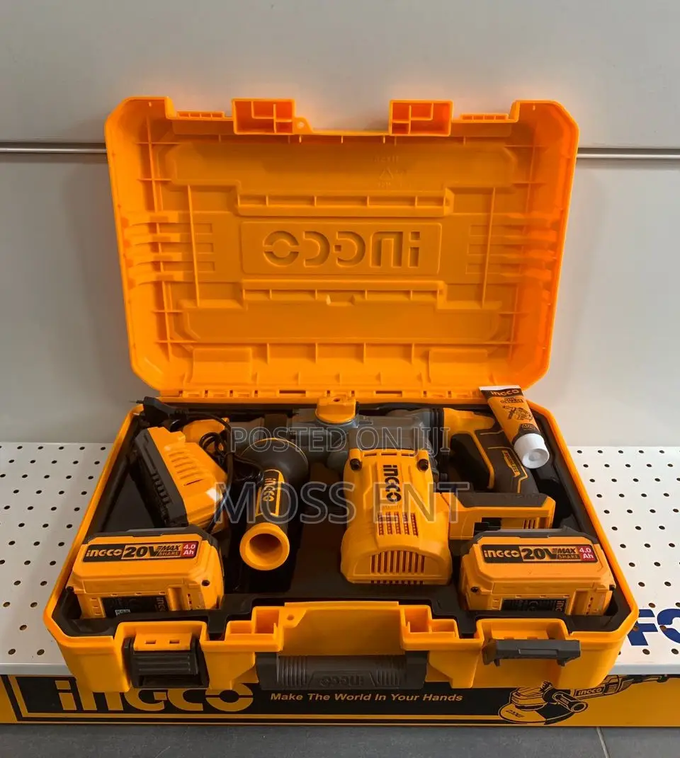 Rotary Hammer Full Set + 2 Battery All Accs - Crhli202882