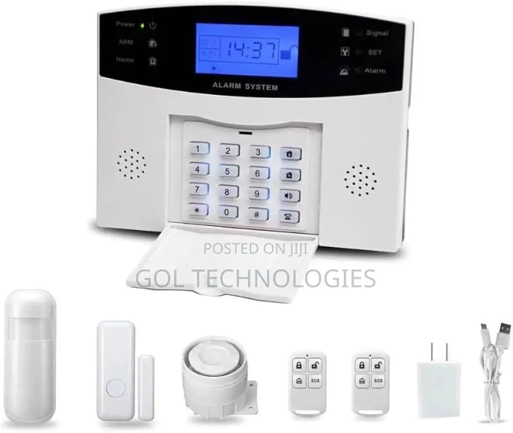 Keypad GSM Wifi Alarm Security 433mhz Wireless Smart Burglar