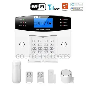 Keypad GSM Wifi Alarm Security 433mhz Wireless Smart Burglar
