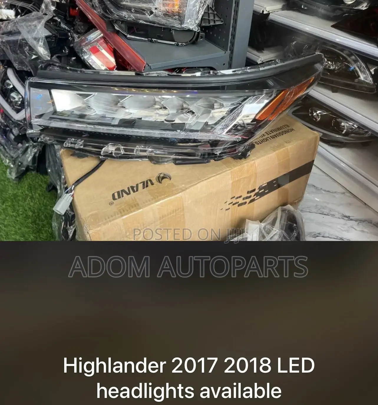 Toyota Highlander LED Headlight 2017 2018