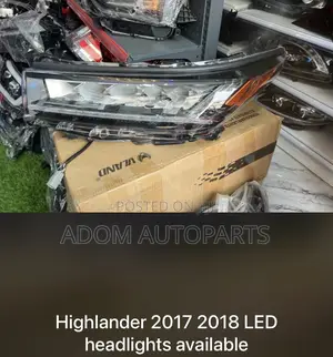 Toyota Highlander LED Headlight 2017 2018