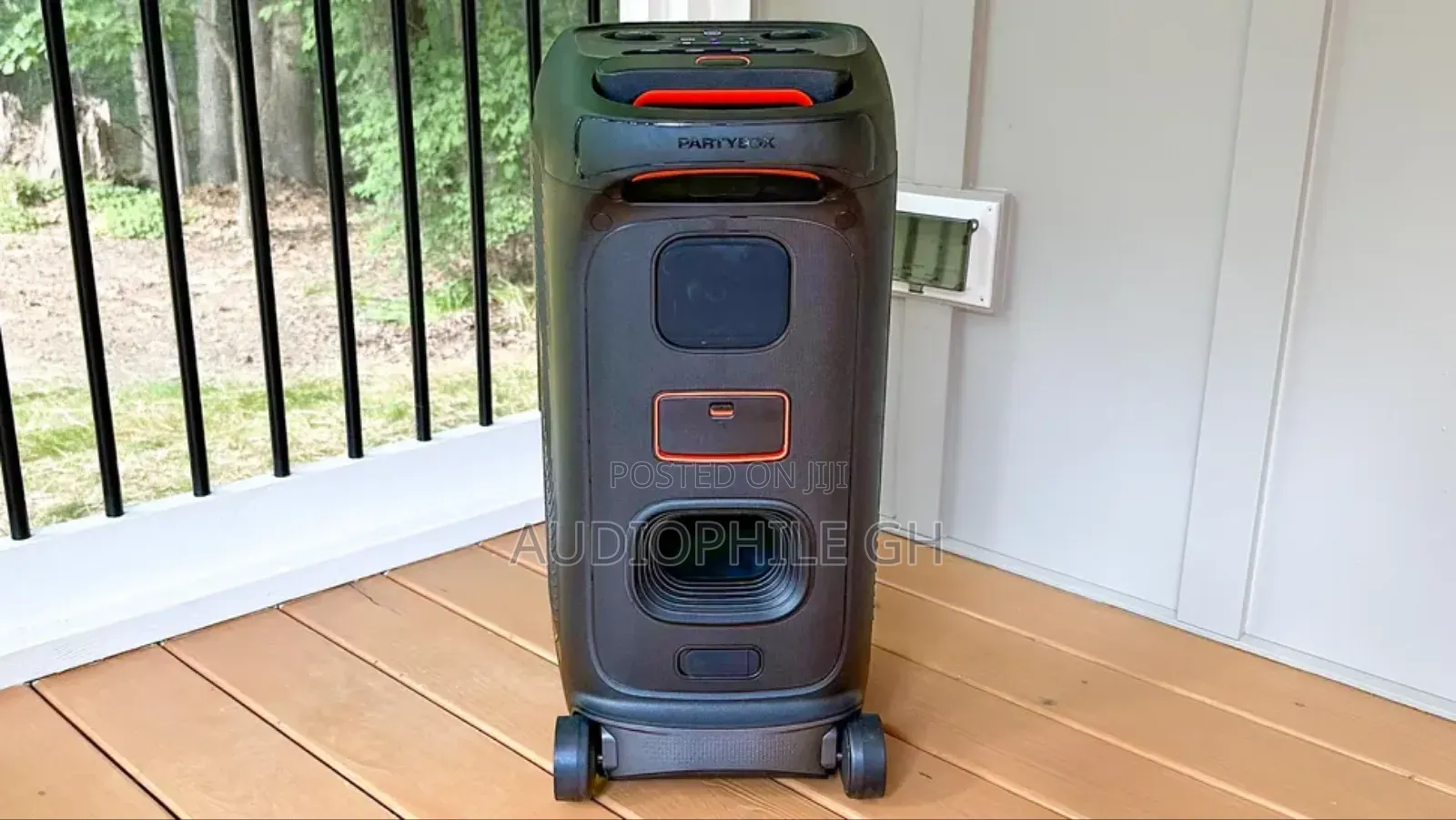 JBL Partybox Stage 320 Portable Party Speaker With Wheels