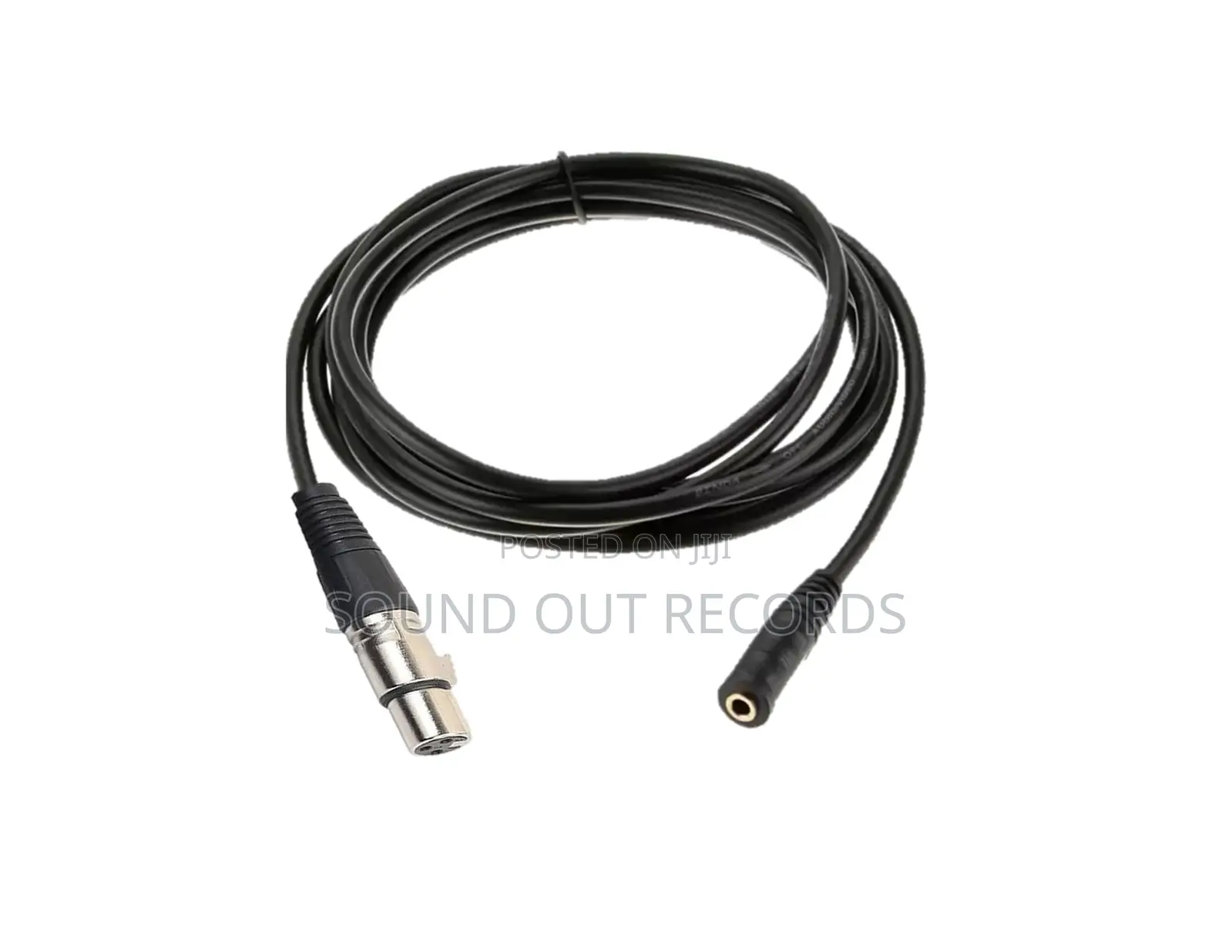 Durable 3.5mm Jack to Male/Female Boom Mic, Shotgun Cables