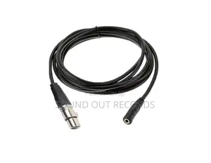 Durable 3.5mm Jack to Male/Female Boom Mic, Shotgun Cables