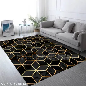 Gradient Geometry Living Room Carpet Nordic Office Floor Mat