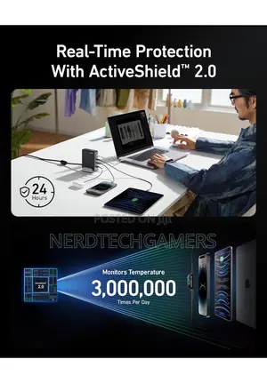 Anker 240W USB C Charger, Fast Compact 4-Port Gan Charger