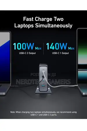 Anker 240W USB C Charger, Fast Compact 4-Port Gan Charger