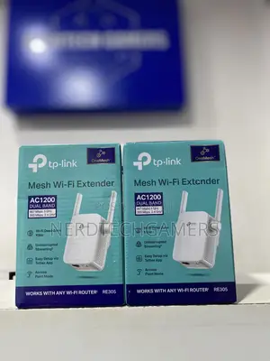 Tp-Link | Ac1200 Wifi Extender | Extends Internet(Re305)