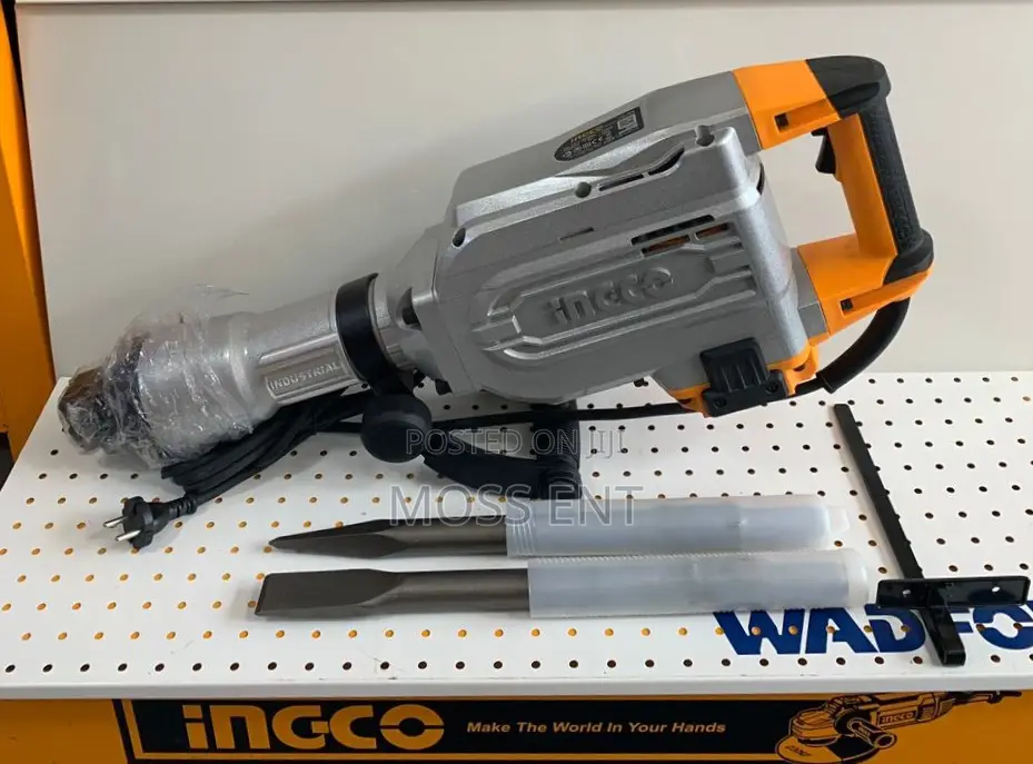 Ingco Demolition Breaker 1700w 4.5j + Accessories - Pdb17008
