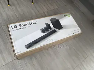 LG SP7R 7.1C High Res Audio Sound Bar W/Rear Speaker Kit