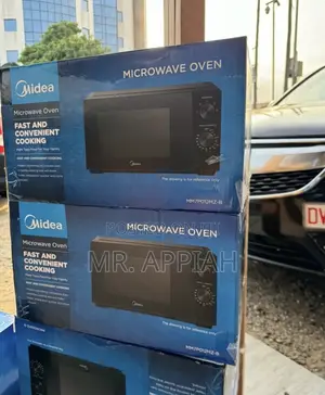 Sealed in Box Midea MM7P012MZ-B Microwave Oven.