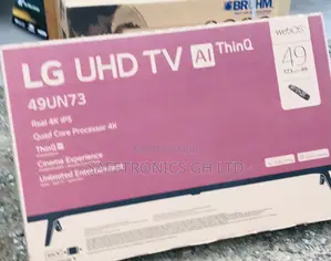 Smart (Black) LG 49 Inch Smart UHD Led Essential Tv