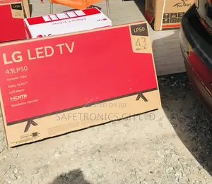 Elegant New 43 Inch (Black) Glossy Led LP50 LG Tv 