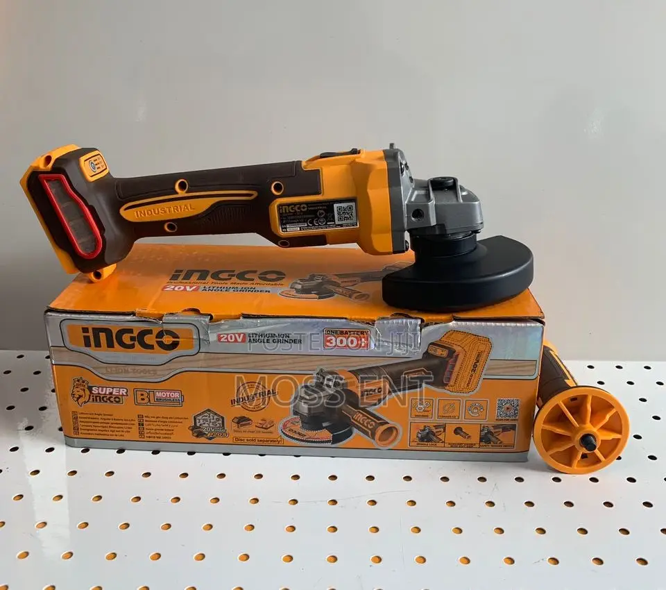 Ingco Lithium-Ion Angle Grinder 20v 4.5" - Cagli21154