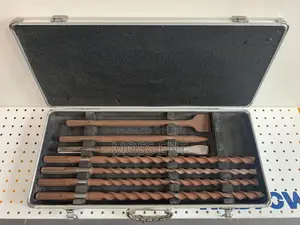 SDS Max Hammer Drill Bit and Chisel Set - Akd5075