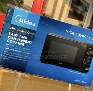 Sealed (Black) 19L Countertop Midea MM7P012MZ-B Microwave 