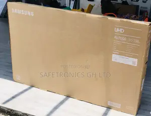 Quality Samsung Smart Led 55 Inch Cu70 (Black) Tv