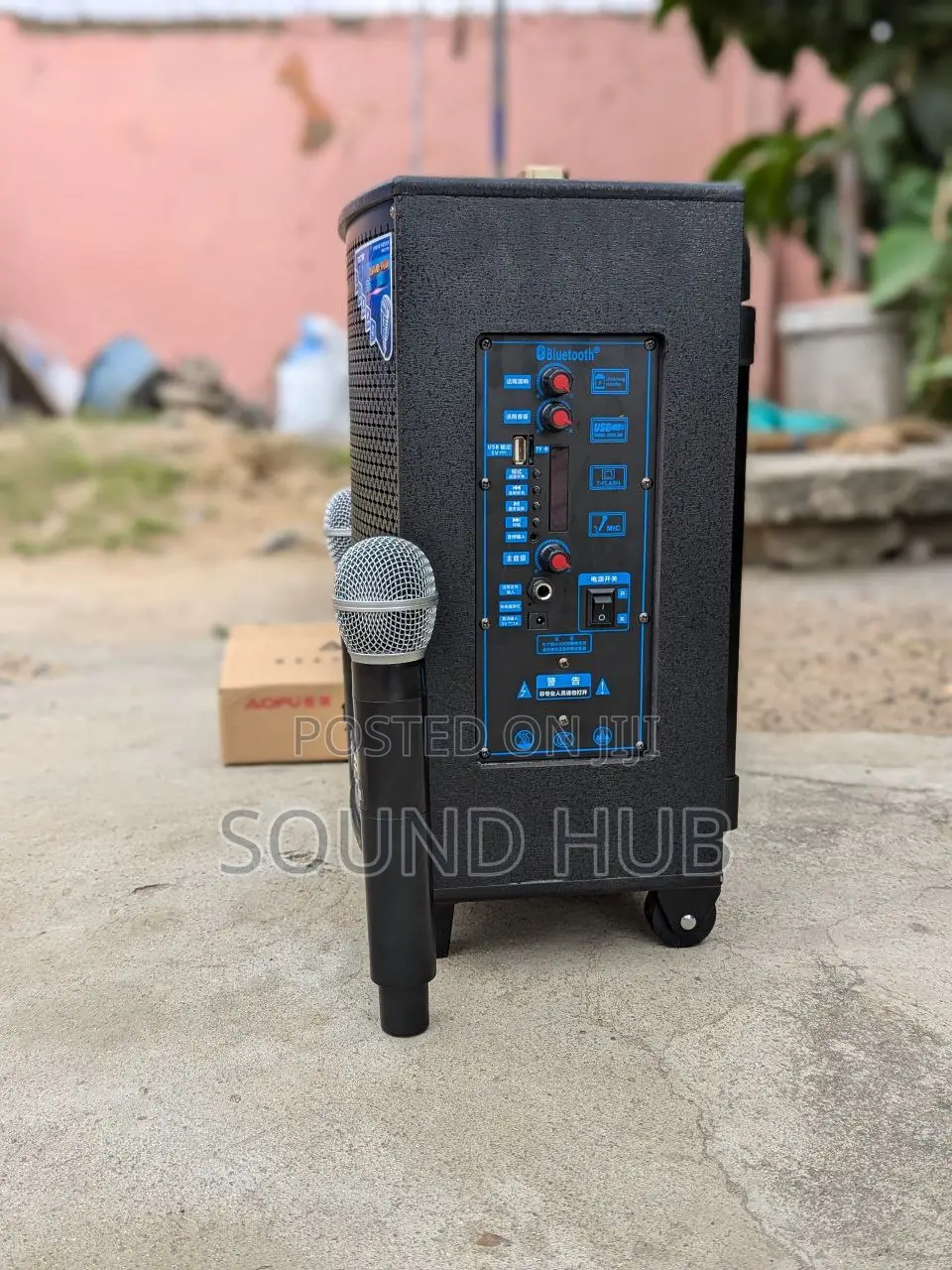 SAST Professional Audio Speaker With Wireless Microphones