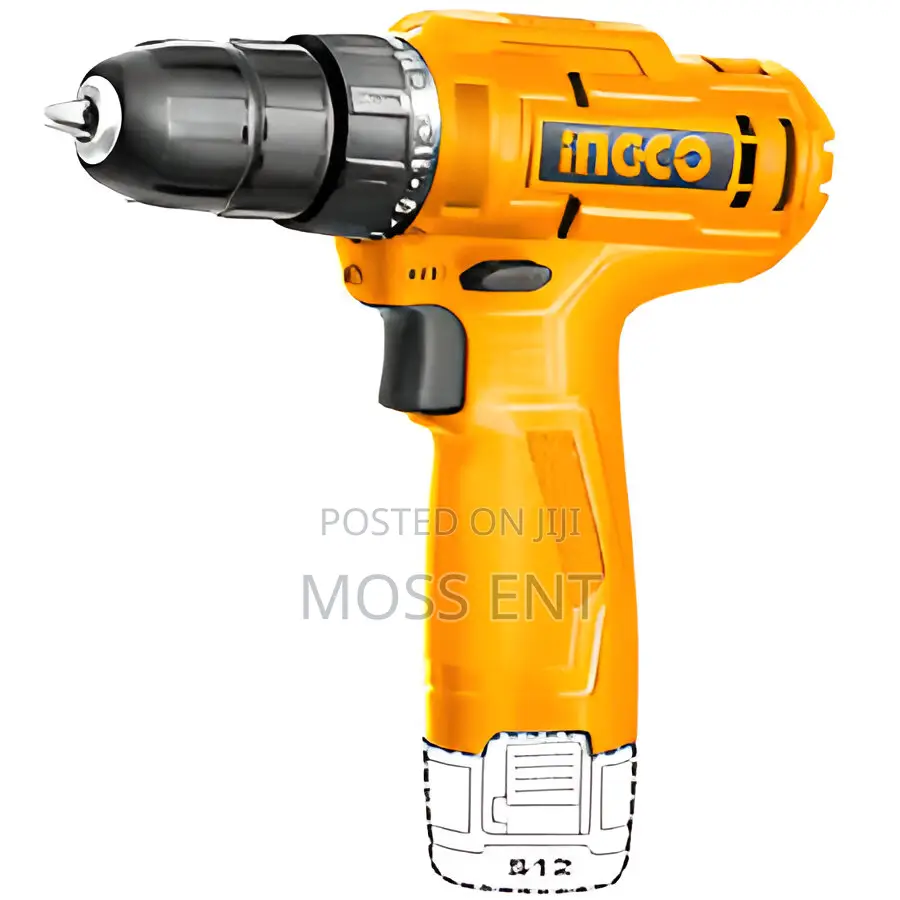 Ingco 89 PCS Tools Set With 12v Cordless Drill - Hkthp10891