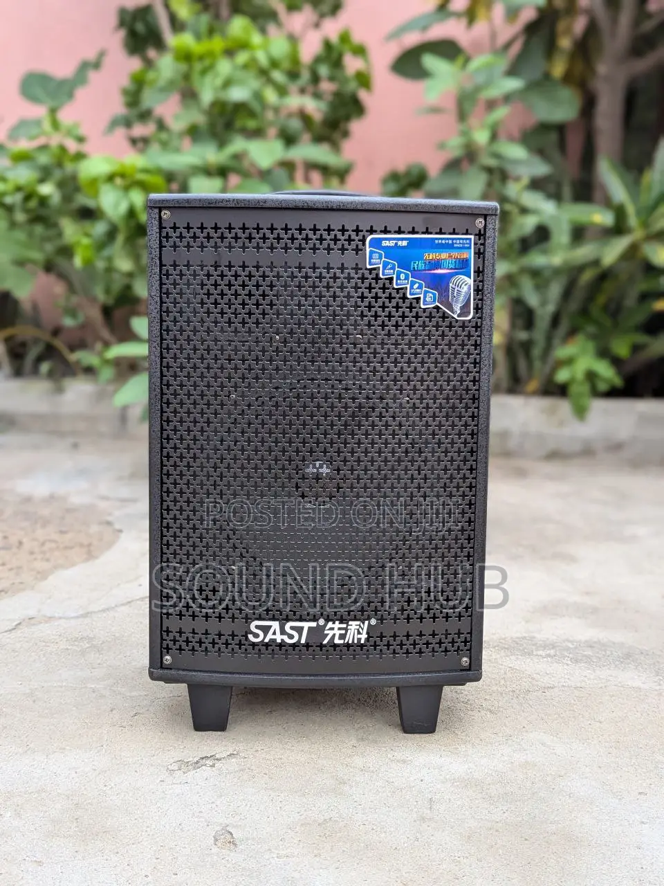 SAST Professional Audio Speaker With Wireless Microphones