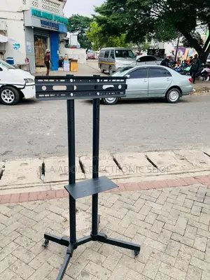 Elegantly Designed Mobile Tv Stand With Wheels for 32-70” Tv