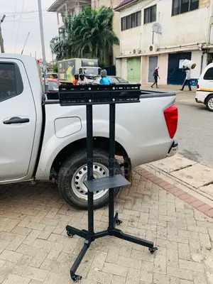 Shop Original Mobile Tv Stand With Wheels for 32”-70” Tv.