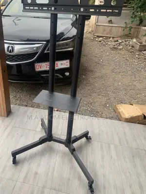 Buy Authentic Mobile Tv Stand With Wheels for 32”-70 Inch.